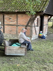 2022-09-22 Backhaus Pavillon für Herbst Backtag aufbauen 006